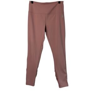 FREE PEOPLE MOVEMENT ATHLETIC MEDIUM PINK MAUVE STRETCHY LEGGINGS